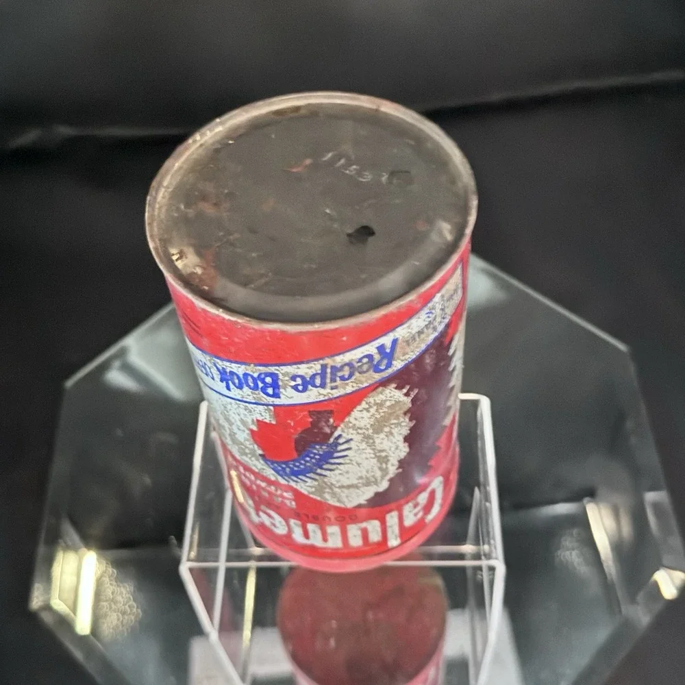 Vintage Advertising‎ Tin Calumet Double Acting Baking Powder 1lb 6